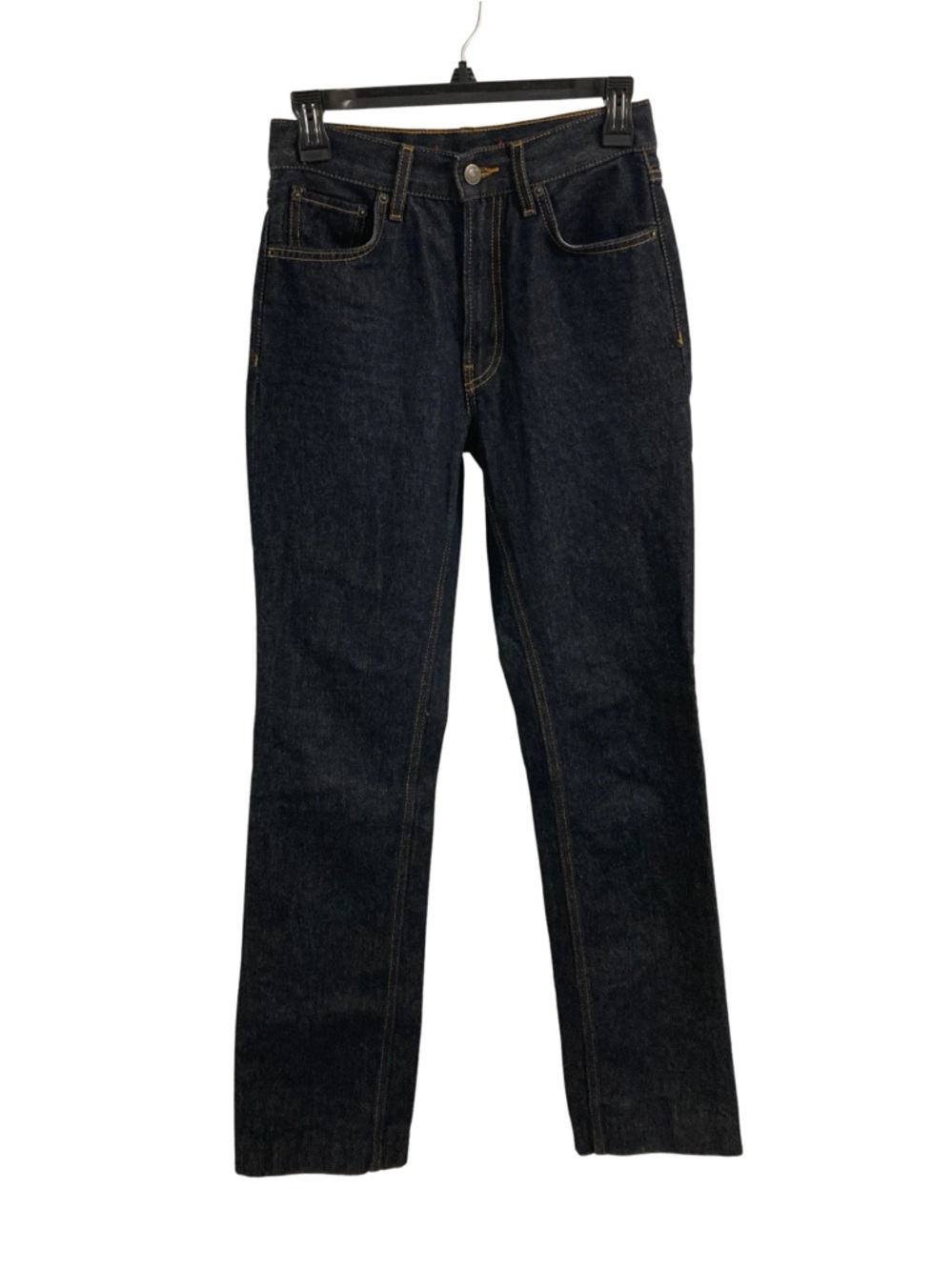 Zara High Rise Dark Wash Straight Jeans Size 2